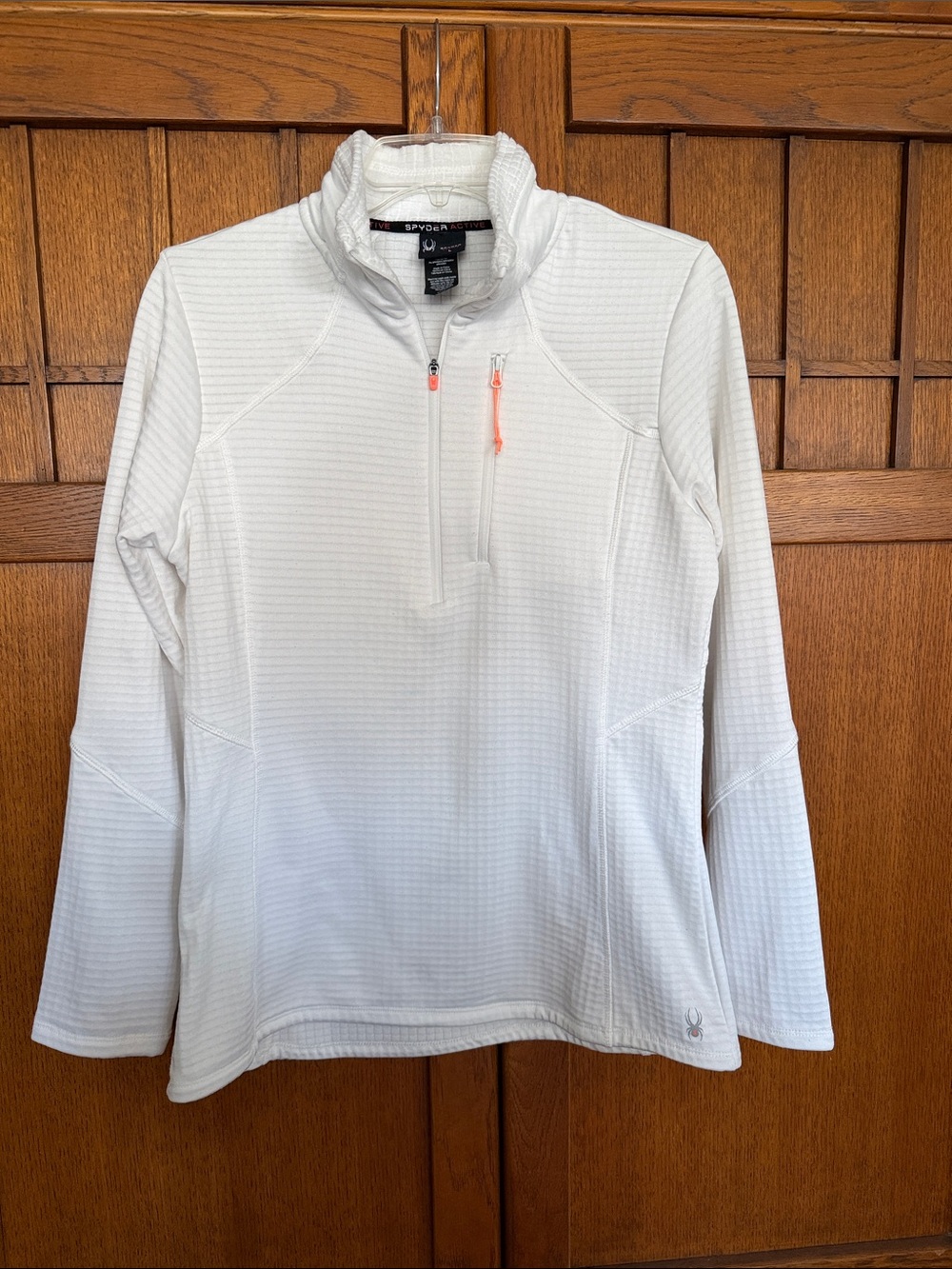 Spyder Women’s White Quarter-Zip Pullover